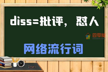 diss是什么意思中文「解释」第1张图